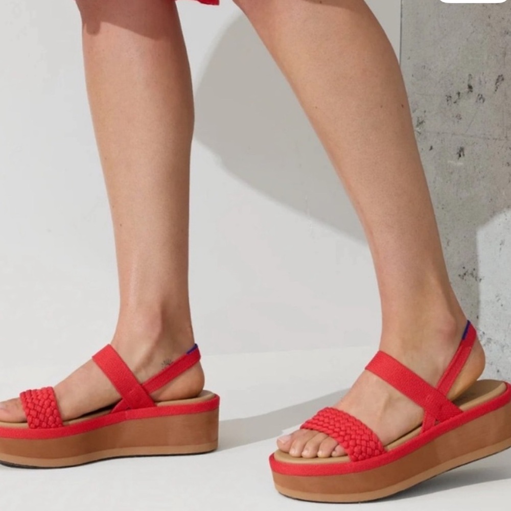Rothy’s The Lightweight Wedge Sandals - Picture 2 of 9